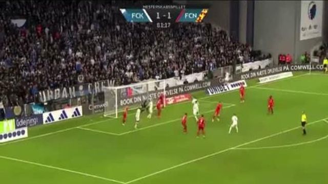 Diogo Gonçalves marca e dá liderança ao Copenhaga