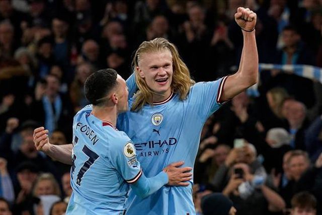 O golo com que Haaland bateu mais um recorde (vídeo)