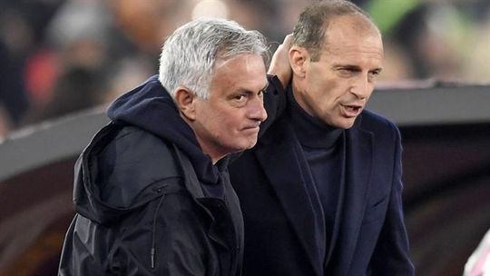 Allegri sobre 'bicada' de Mourinho: «Queria atacar a UEFA»