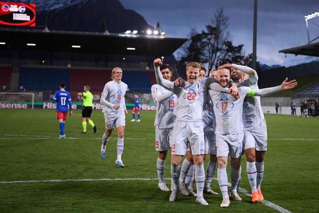 Islândia fez bem melhor do que Portugal frente ao Liechtenstein