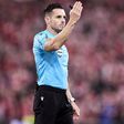 Árbitro espanhol no Inter-Benfica