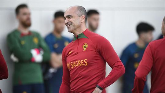 Arrancou a nova era: as fotos do primeiro treino de Roberto Martínez (com uma inovação)