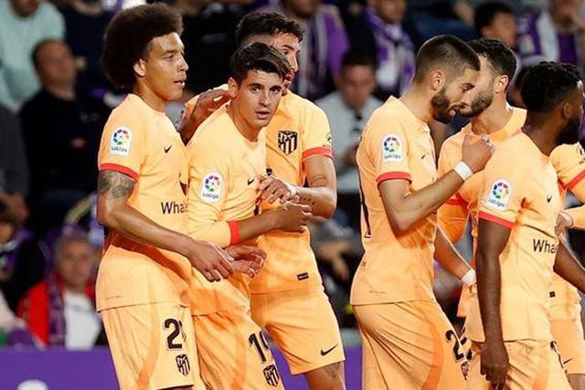 Atlético passa em Valladolid e não desiste do 2.º lugar