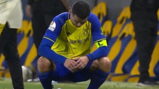 A tremenda desilusão de Ronaldo após falhar a final da Taça (vídeo)