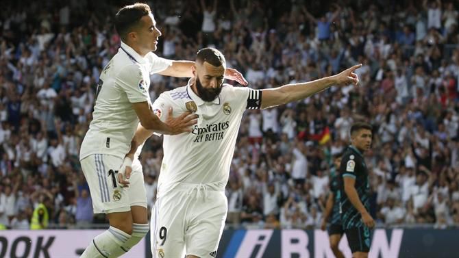 Tarde histórica para Benzema