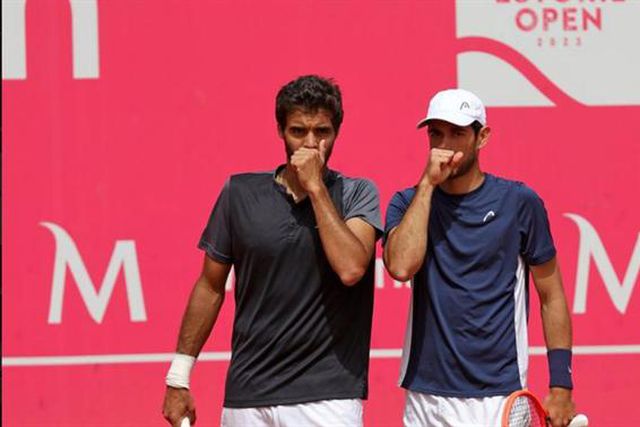 Cabral e Borges são eliminados nas meias-finais e falham defesa do título