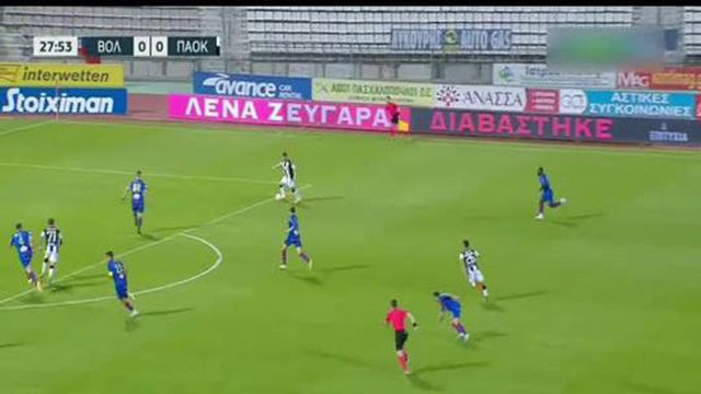 Tiago Dantas assiste Zivkovic na vitória do PAOK