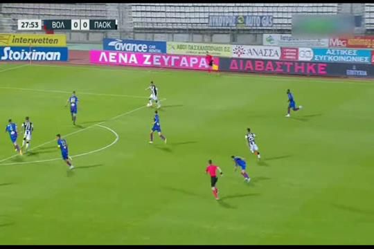 Tiago Dantas assiste Zivkovic na vitória do PAOK