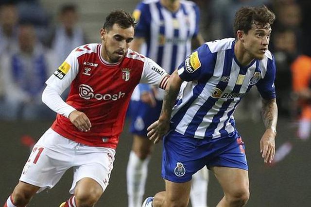 Os onzes prováveis de SC Braga e FC Porto