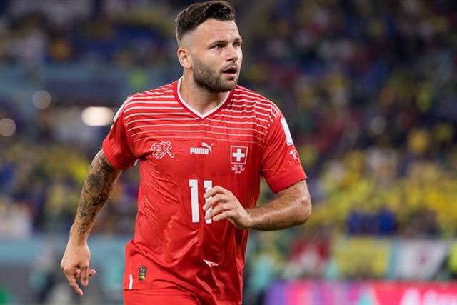 'Hat trick' para suíço Steffen à Bielorrússia em 29 minutos!