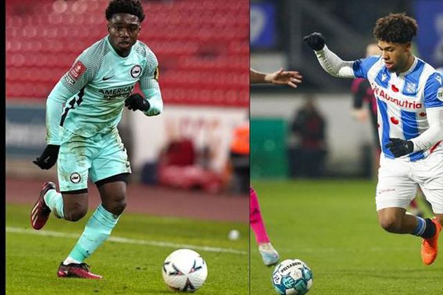 Lamptey e Van Ewijk fora dos planos