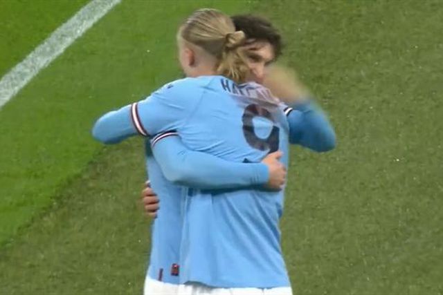 Haaland marca o quarto e quinto da conta pessoal (vídeo)