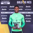 Matheus Reis recebeu prémio de golo do mês: «Difícil concorrer com os avançados» (vídeo)