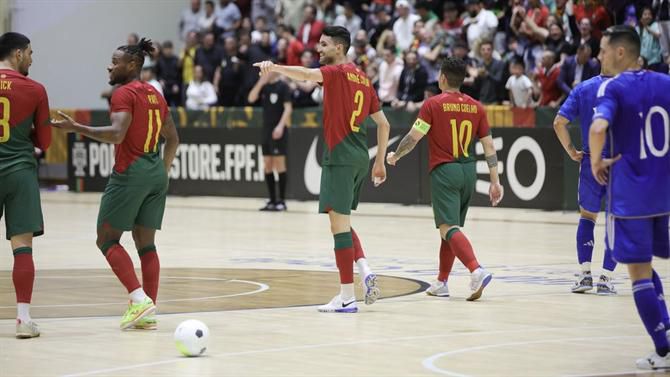 Portugal voltou a vencer a Itália no segundo jogo de preparação