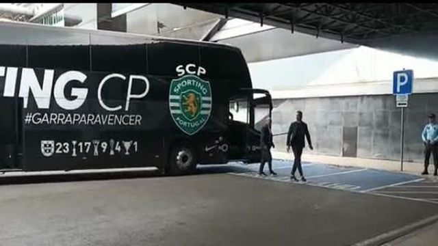 Sporting a caminho de Turim