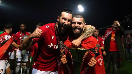 Que belo prémio: Jogadores do Wrexham ganham viagem a Las Vegas!