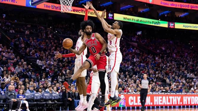 Bulls travam série vitoriosa dos Sixers