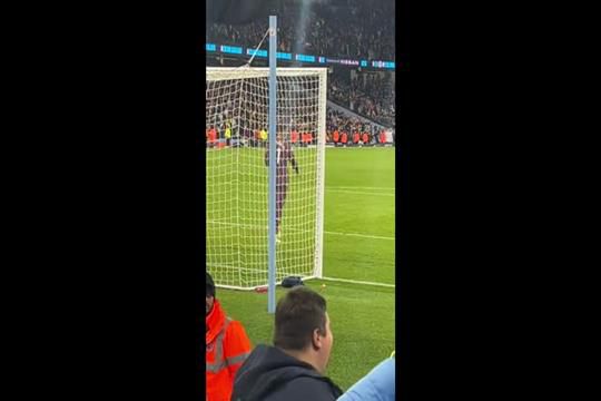 A provocação de Ederson aos adeptos do Arsenal