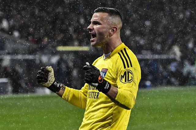 Anthony Lopes vitorioso