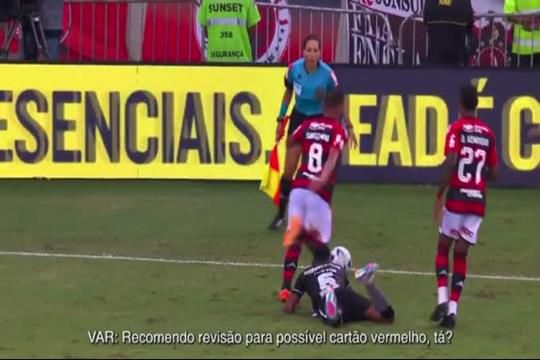 Polémica com audio do VAR do Flamengo-Botafogo