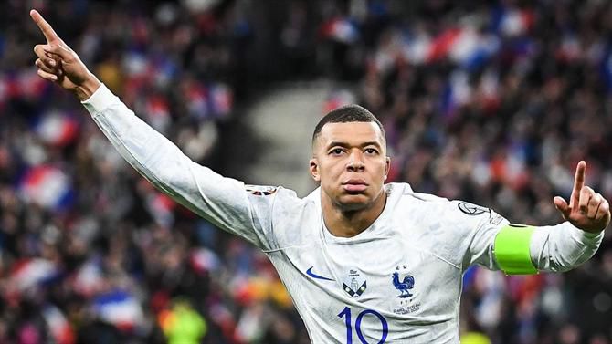 Mbappé é o quinto melhor marcador da seleção francesa