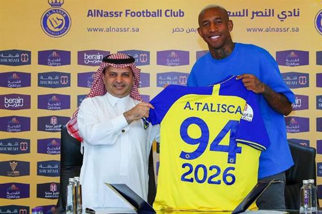 Talisca renova pelo Al Nassr até 2026