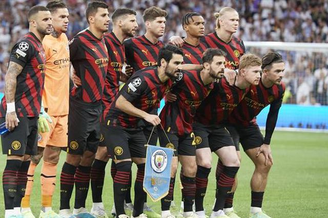 Sabe quem foi o jogador dos 'citizens' que tocou menos vezes na bola frente ao Real Madrid?