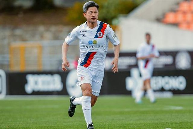 Por fim, Miura: o jogador mais velho de sempre a atuar em Portugal