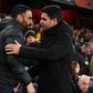 «O jogo que o Arsenal não queria jogar», diz Arteta