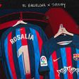 Cantora Rosalía nova protagonista da camisola do Barça. Veja quanto custa a edição limitada
