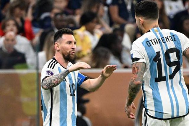 Otamendi eternizou o Mundial e Messi na pele e astro do PSG agradeceu: «Mais do que especial!» (vídeo)