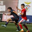 Benfica empata com SC Braga no Seixal: arsenalistas vencem grupo