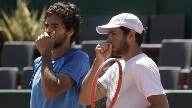 Cabral e Borges perdem final em França