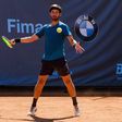 Gastão Elias na final do ‘challenger’ de Girona