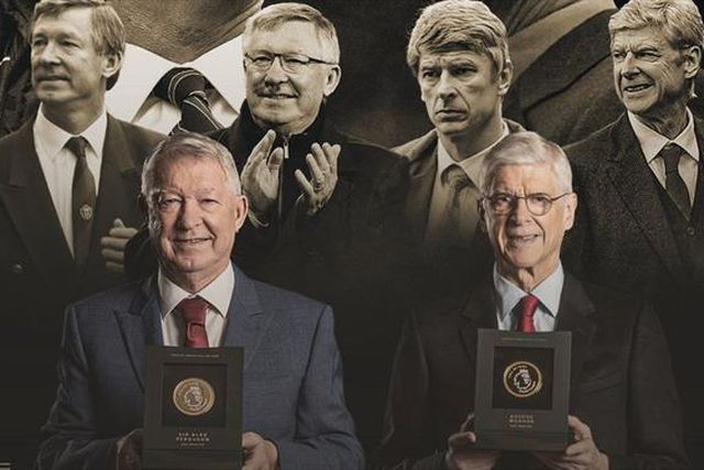 Ferguson e Wenger no 'Hall of Fame' da Premier League