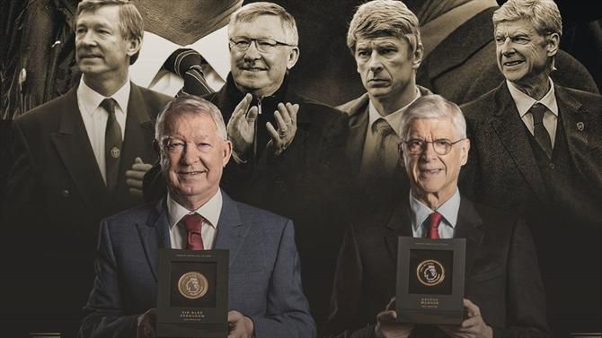 Ferguson e Wenger no 'Hall of Fame' da Premier League