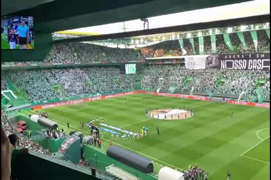 O grande ambiente em Alvalade