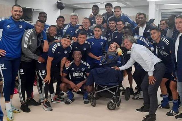 Não é só futebol: Millonarios cumpriu sonho de criança no dia antes da morte por eutanásia