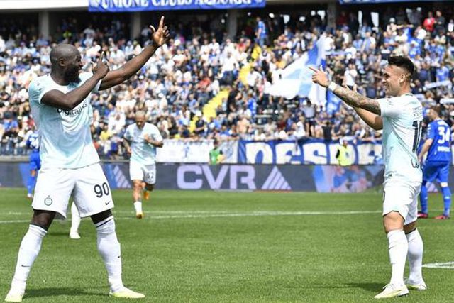 Depois de eliminar o Benfica, Inter regressa aos triunfos com grande Lukaku