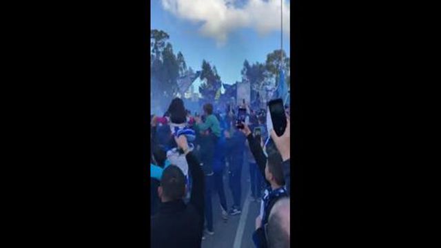 FC Porto recebido em clima de grande euforia em Paços de Ferreira