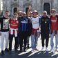Adeptos de Benfica e Inter juntos em Milão (fotos e vídeo)