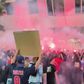 Ultras do PSG protestam às portas da sede