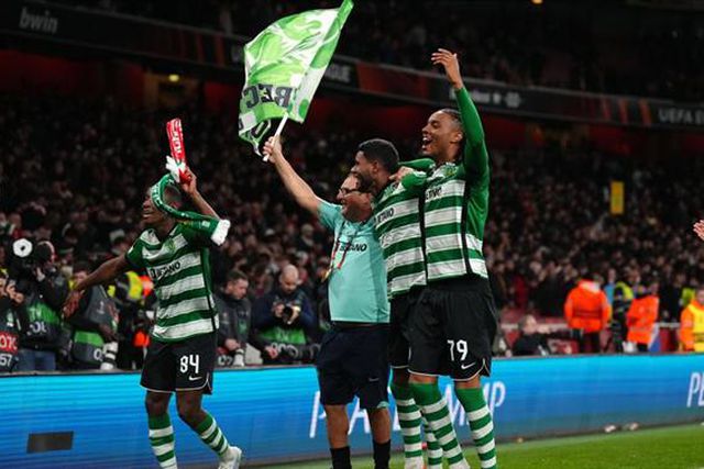 Festejos leoninos após épica vitória (vídeo)