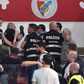Três detenções no dérbi: agressões ao capitão do Sporting e a um polícia