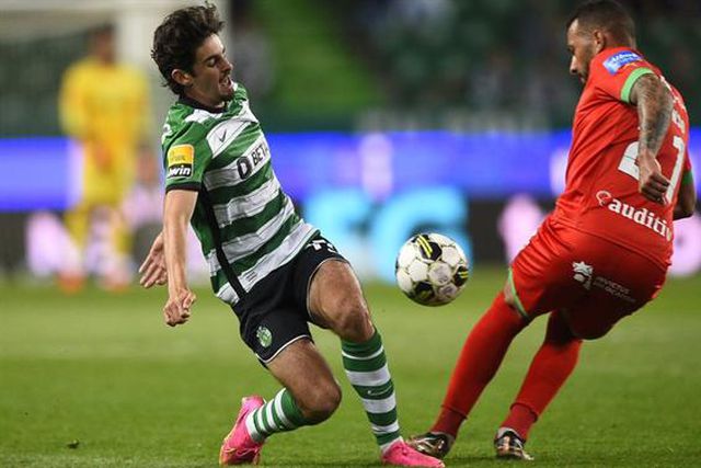 Meia centena para Trincão e Inácio