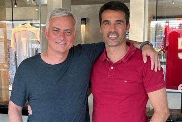 Veríssimo visitou Mourinho em Roma