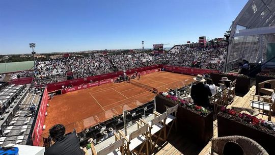 Trio das águias foi descomprimir ao Estoril Open