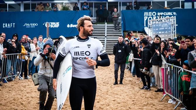 Meo Rip Curl Portugal Pro: Frederico Morais frustrado com a eliminação