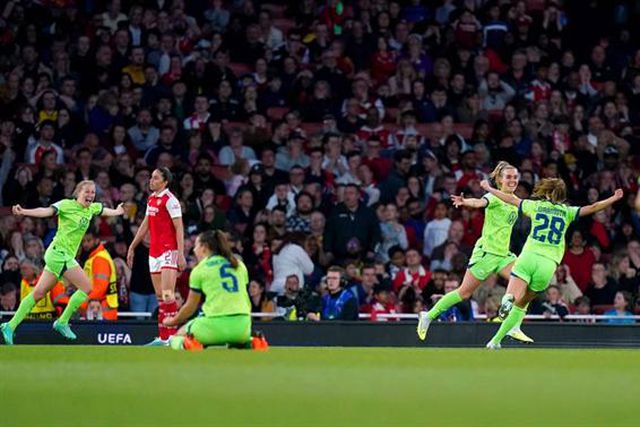 Champions: Wolfsburgo vence Arsenal e reserva lugar na final
