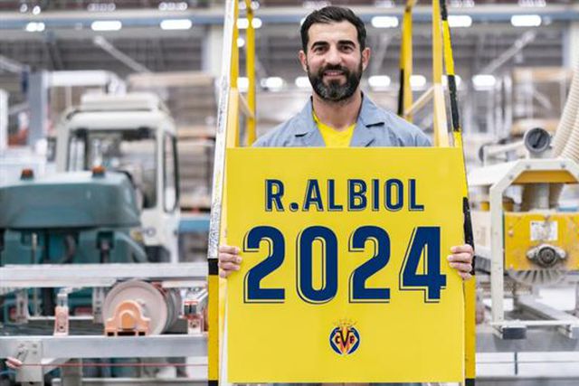 Albiol até aos 38: capitão renova por mais uma época